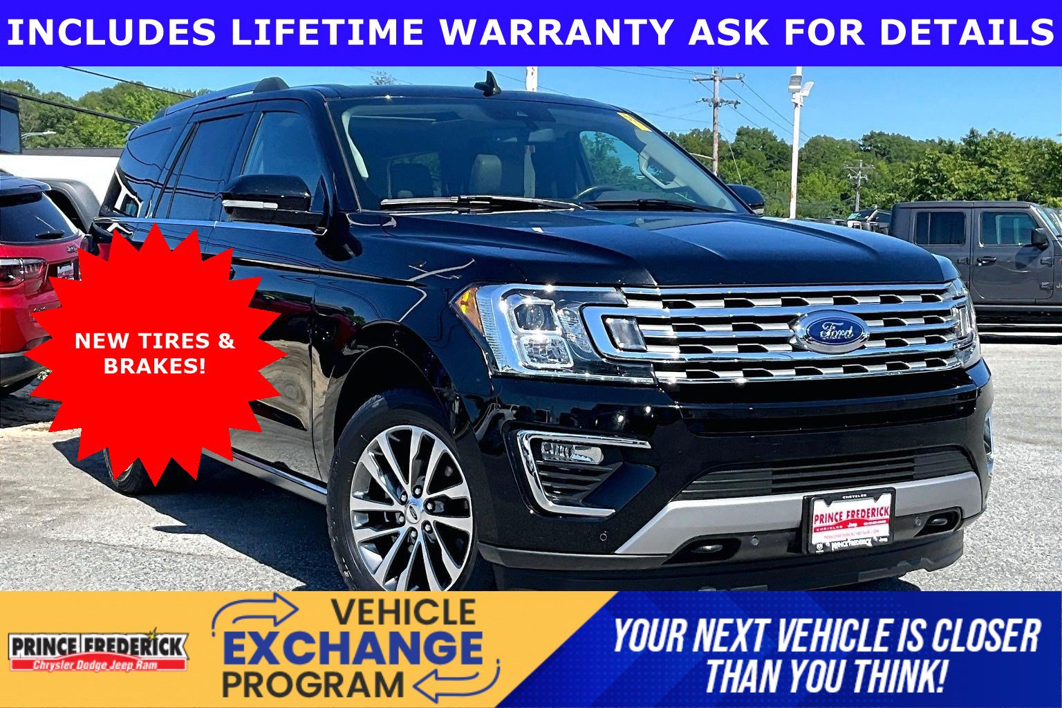 Used 2018 Ford Expedition Limited w/ Equipment Group 301A AWD/4WD image 1