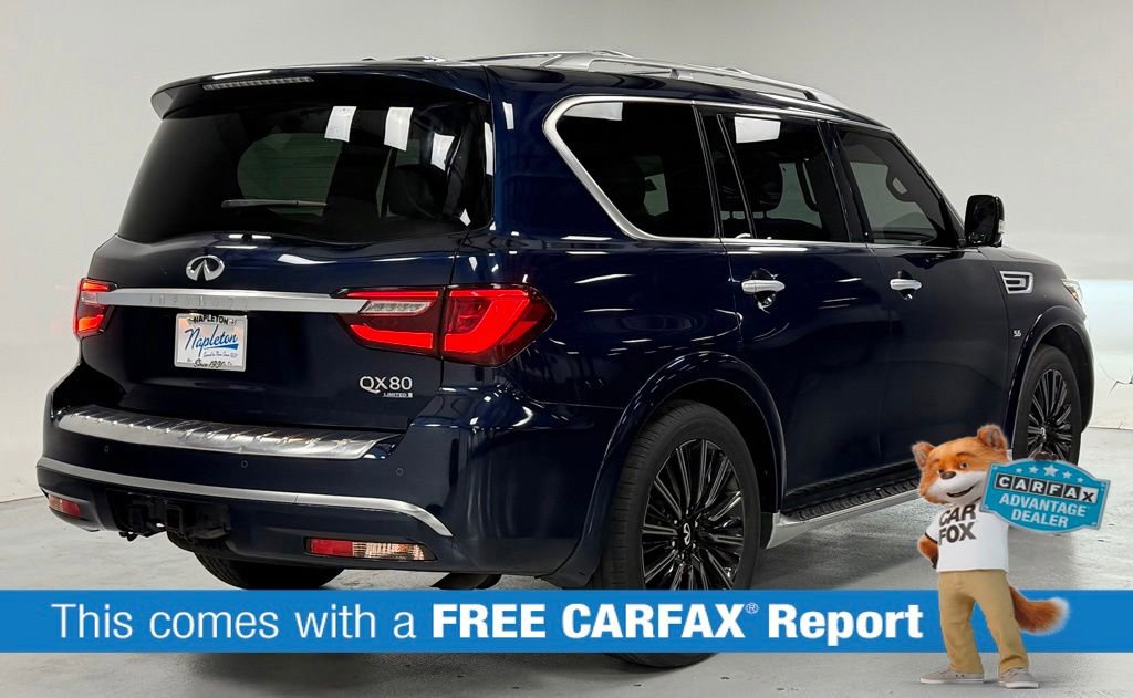 Used 2019 INFINITI QX80 Limited w/ All-Season Package AWD/4WD image 2
