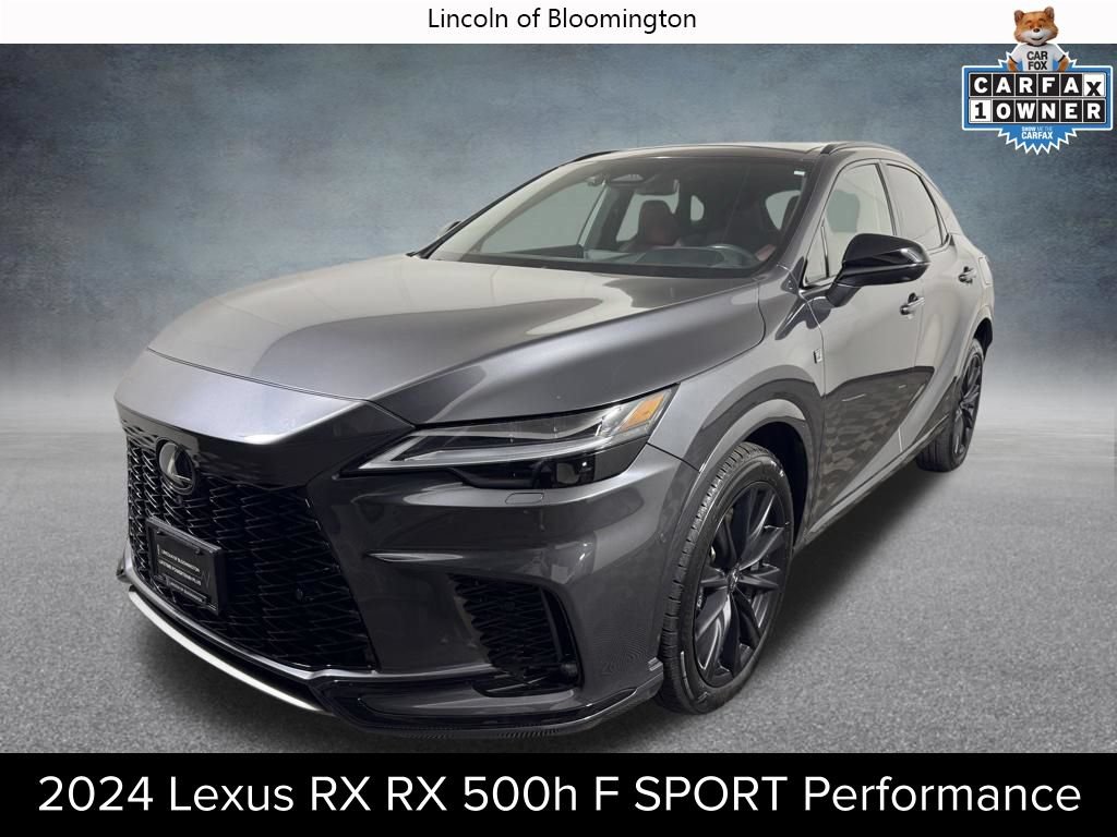 Used 2024 Lexus RX 500h F Sport AWD/4WD image 1