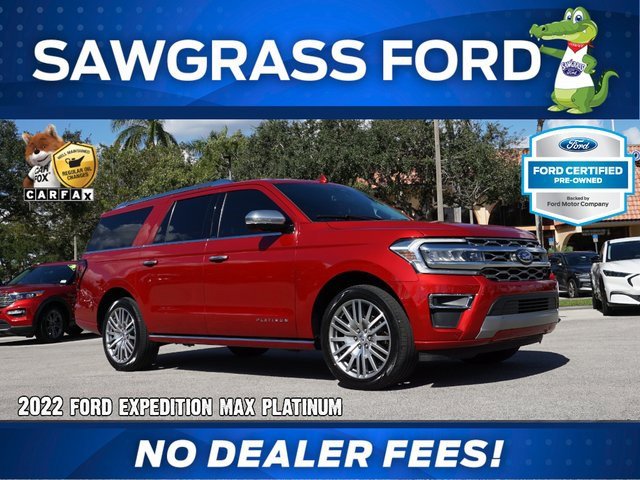 Certified 2022 Ford Expedition Max Platinum image 1