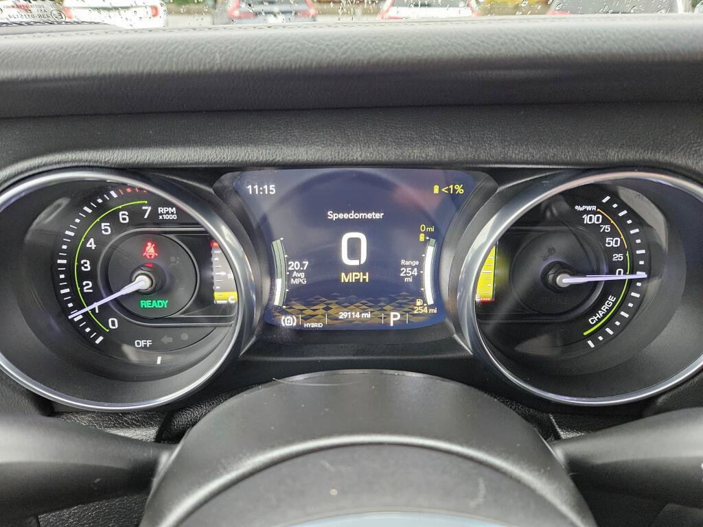 Used 2021 Jeep Wrangler Unlimited Sahara 4xe w/ Cold Weather Group image 23