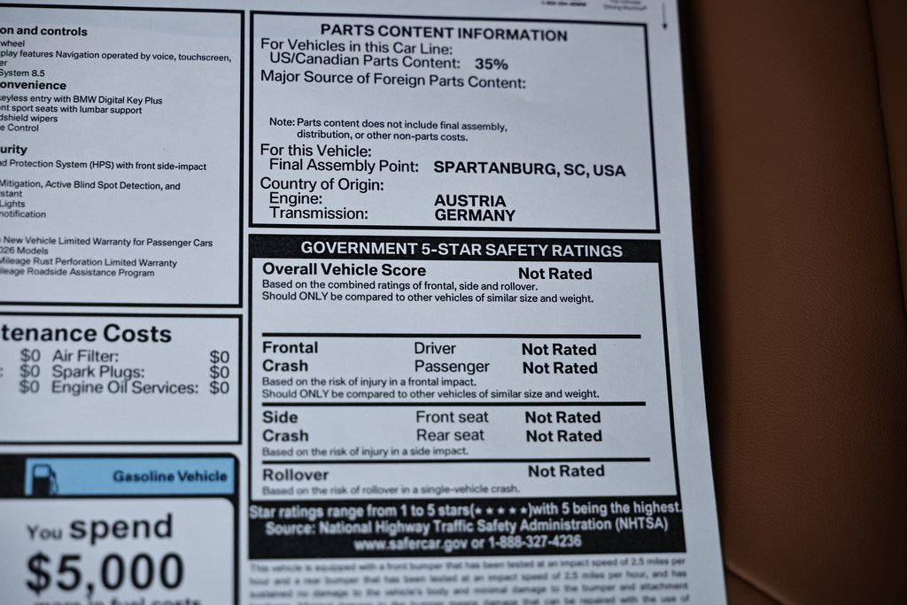 New 2026 BMW X6 xDrive40i w/ Climate Comfort Package image 41