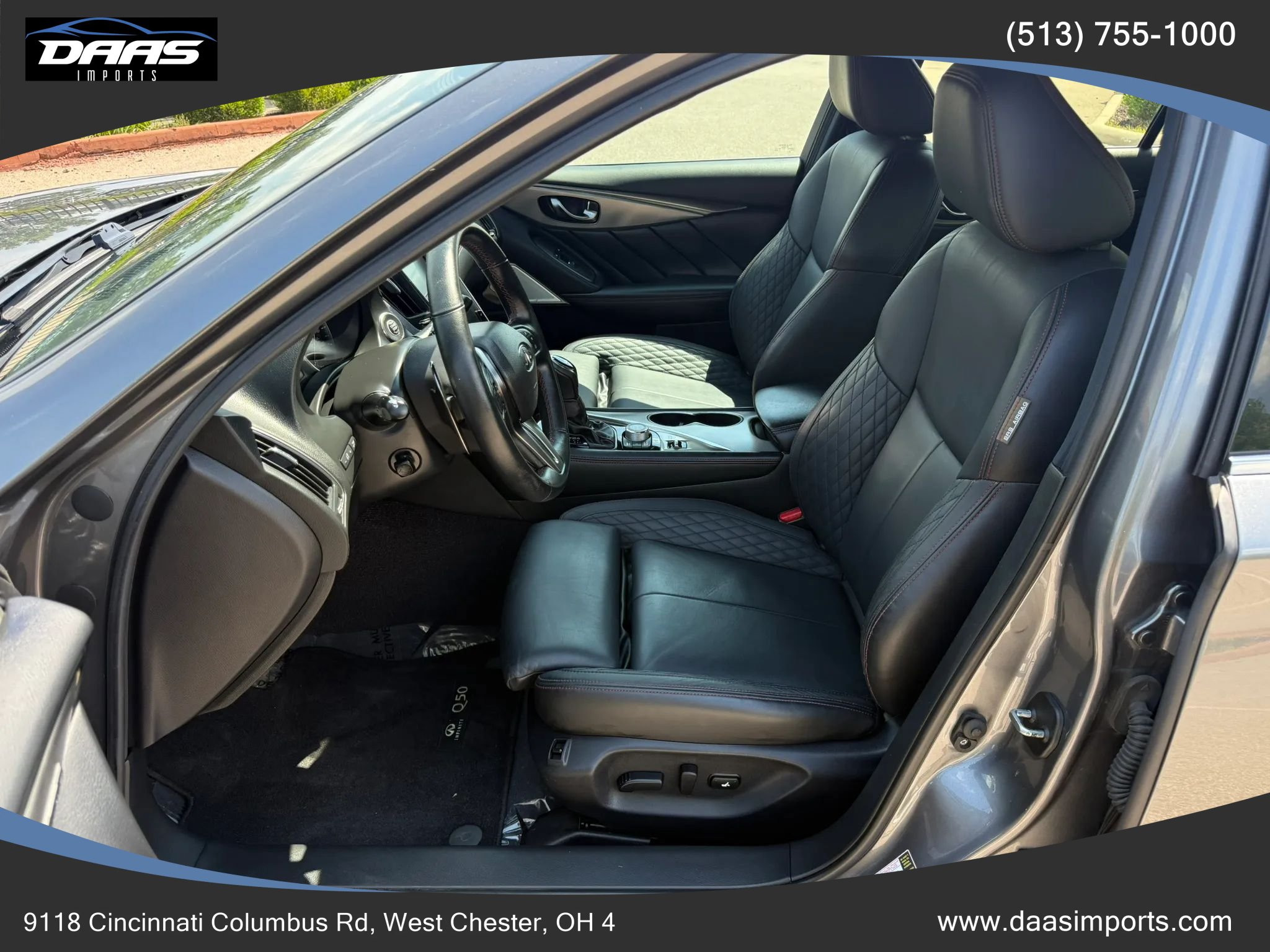 Used 2019 INFINITI Q50 Red Sport 400 w/ Proactive Package AWD/4WD image 12