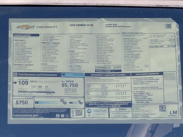 New 2025 Chevrolet Equinox EV RS w/ Convenience Package II image 18