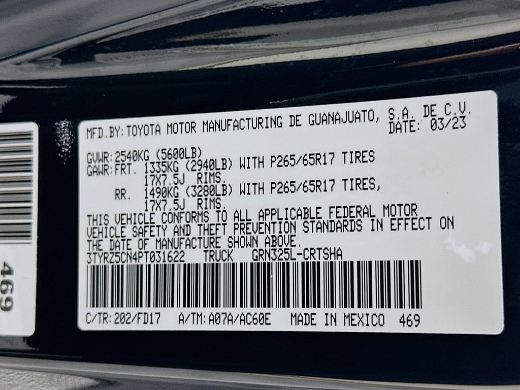 Used 2023 Toyota Tacoma TRD Sport RWD image 19