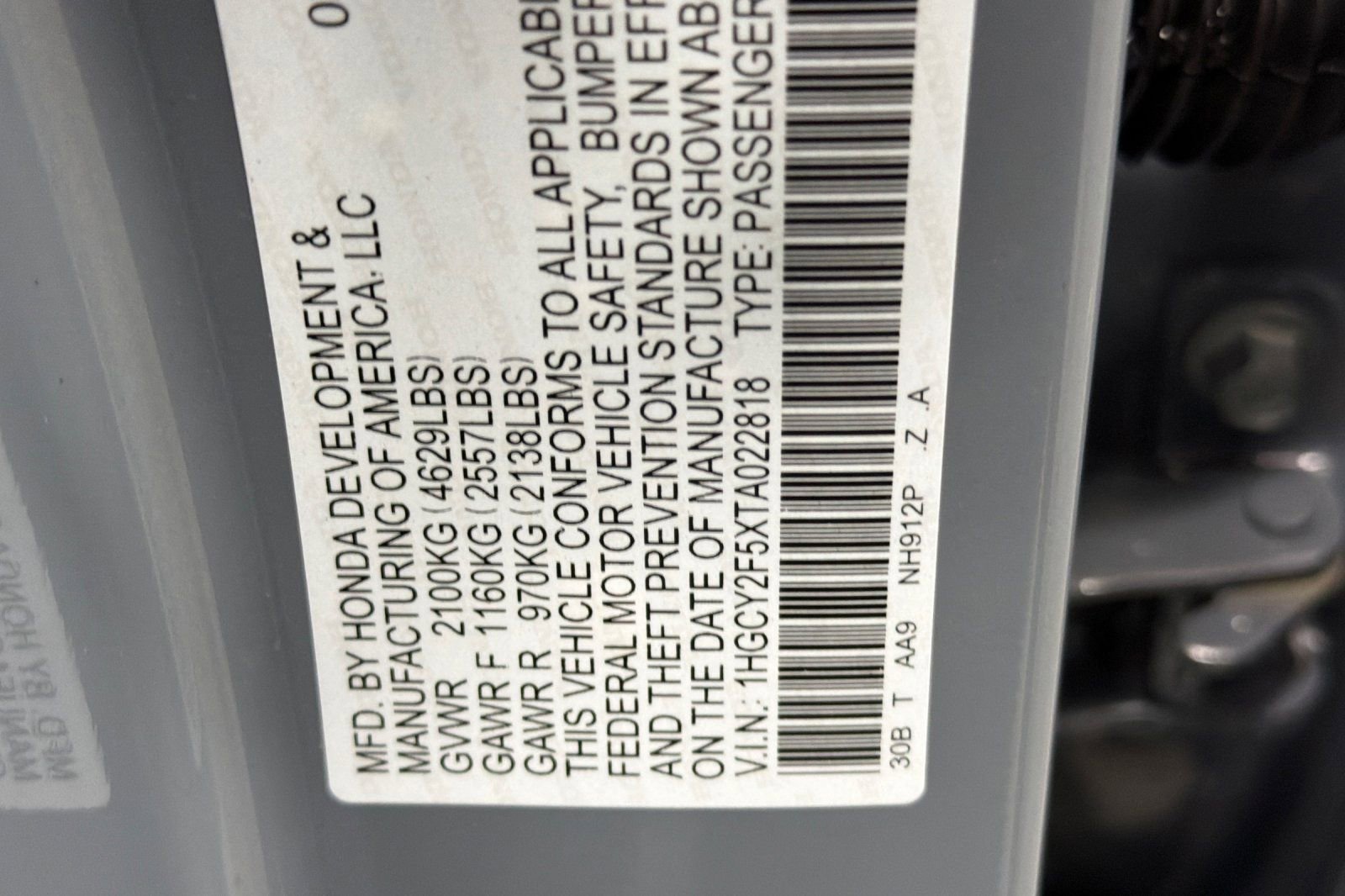 New 2026 Honda Accord Sport image 25