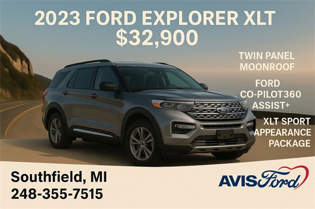 Used 2023 Ford Explorer XLT w/ Equipment Group 202A