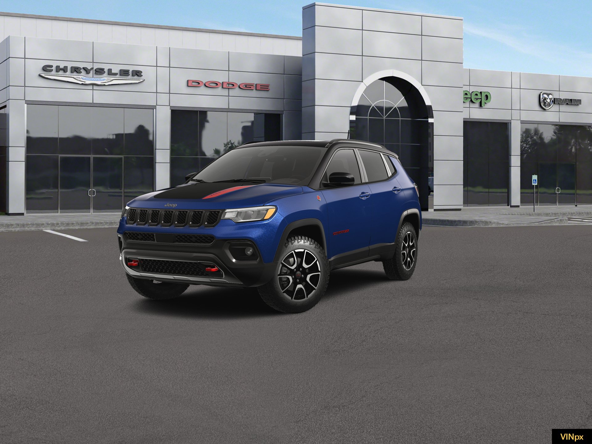 New 2026 Jeep Compass Trailhawk w/ Sun, Sound & Navigation Group AWD/4WD image 1