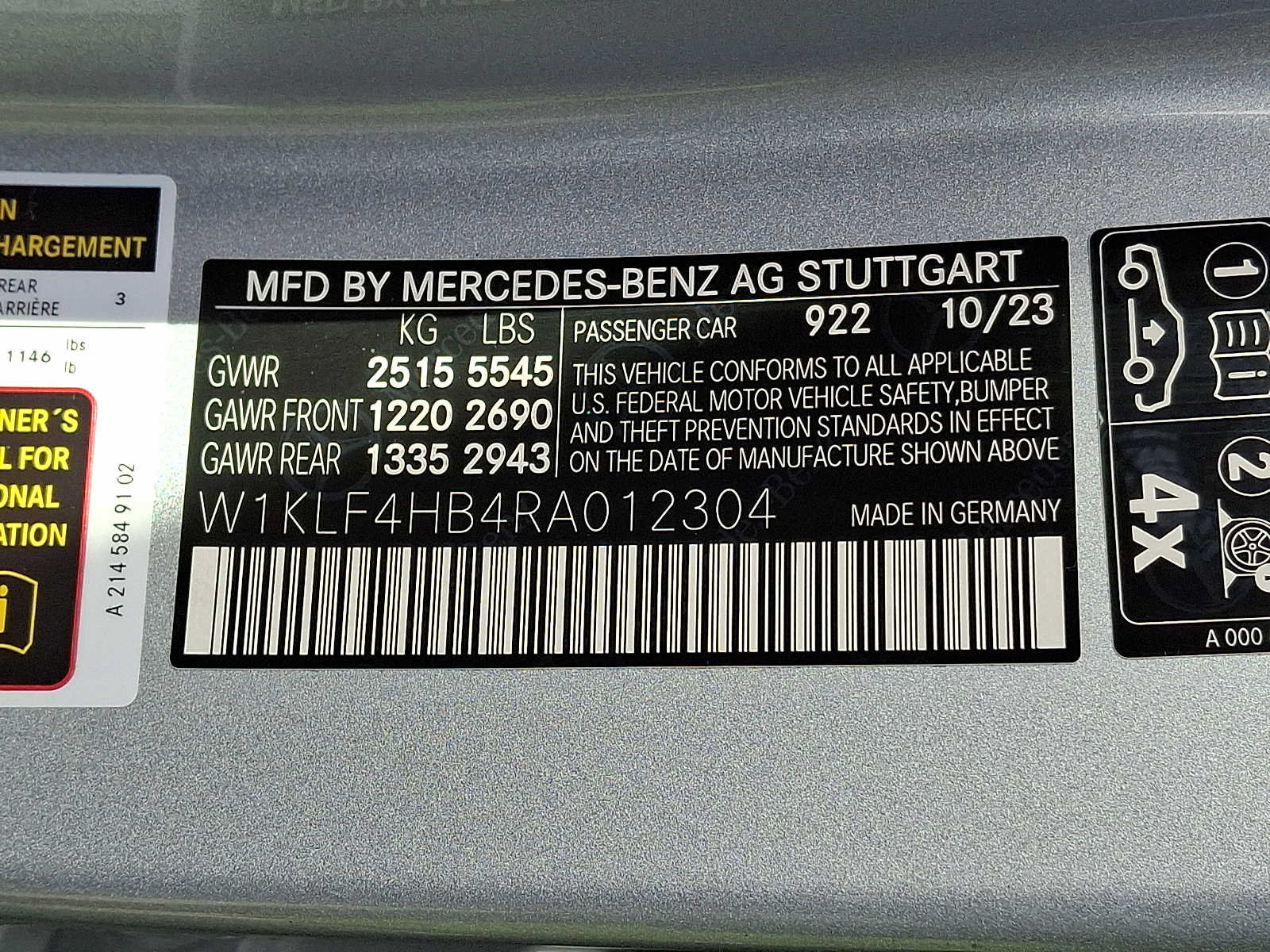 Certified 2024 Mercedes-Benz E 350 4MATIC Sedan image 25
