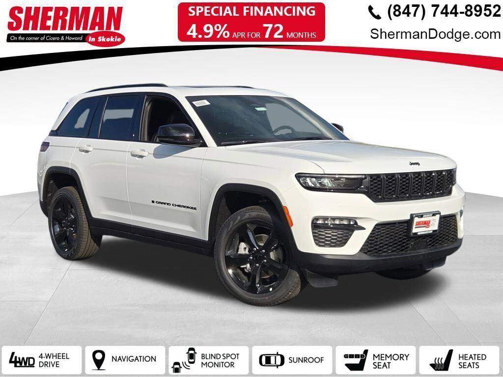 New 2025 Jeep Grand Cherokee Limited w/ Black Appearance Package