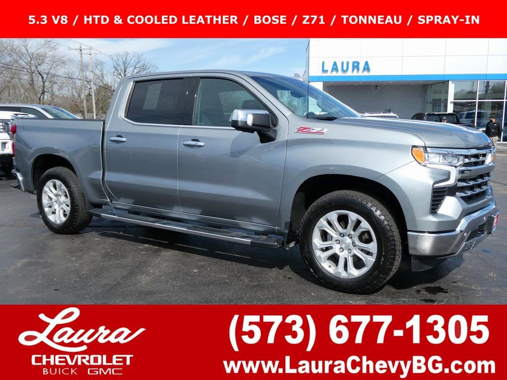 Certified 2024 Chevrolet Silverado 1500 LTZ w/ Technology Package image 1