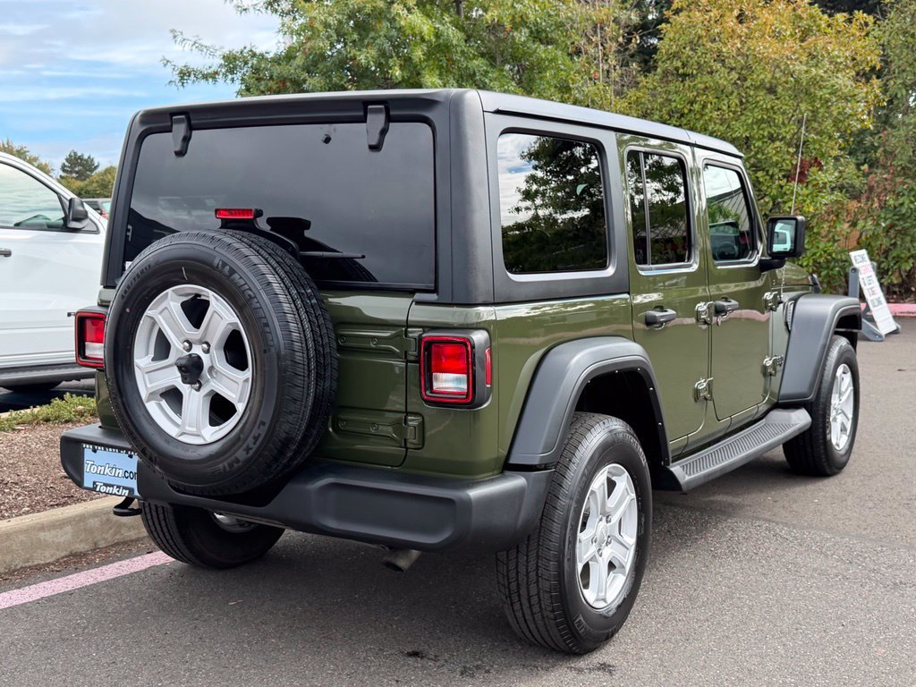 Used 2023 Jeep Wrangler Unlimited Sport AWD/4WD image 8