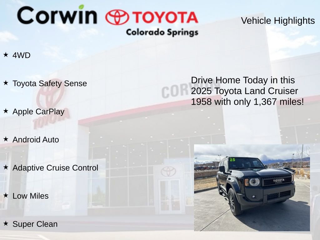 Used 2025 Toyota Land Cruiser 1958 image 7