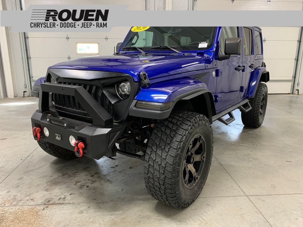 Used 2020 Jeep Wrangler Unlimited Sahara AWD/4WD 360° Tour