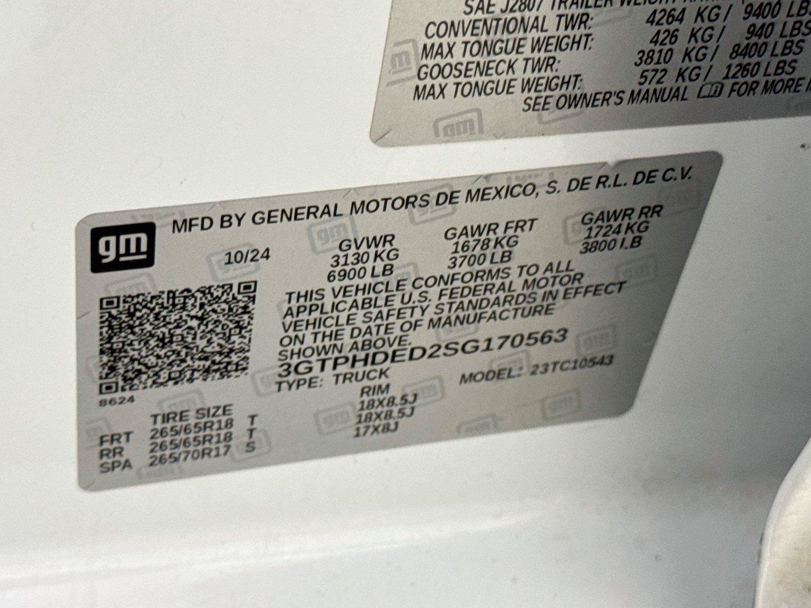 Certified 2025 GMC Sierra 1500 SLT RWD image 30