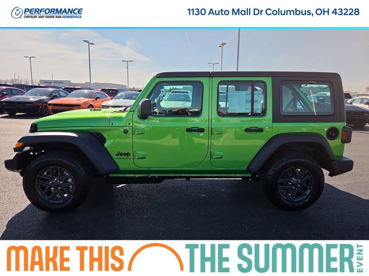New 2026 Jeep Wrangler Unlimited Sport AWD/4WD image 4