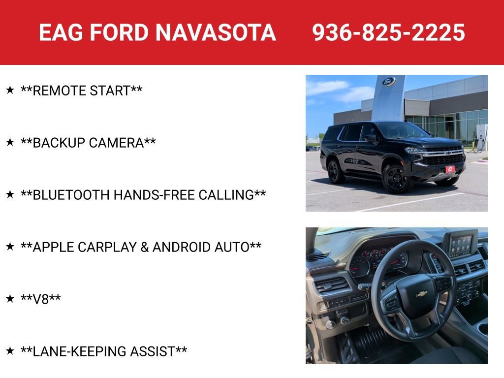 Used 2023 Chevrolet Tahoe 2WD w/ 1FL Safety Package image 4