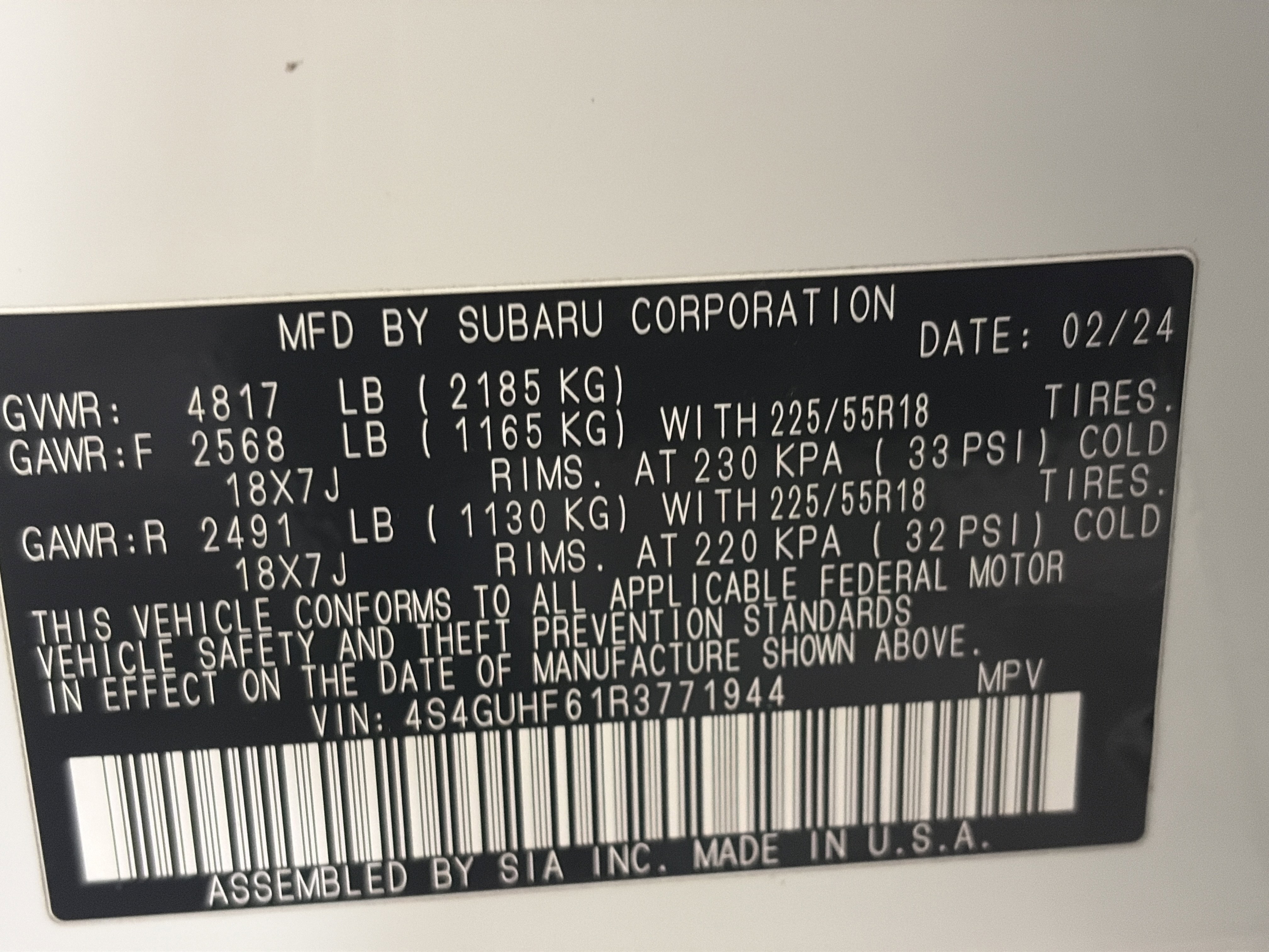 Certified 2024 Subaru Crosstrek 2.5i Sport w/ Popular Package #4A AWD/4WD image 33