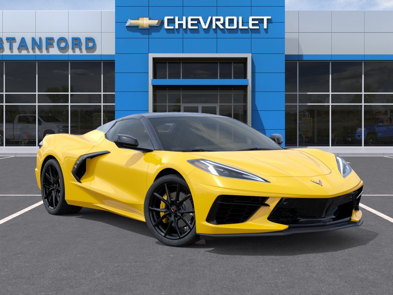 New 2027 Chevrolet Corvette Stingray Convertible w/ Stealth Interior Trim Package RWD image 32