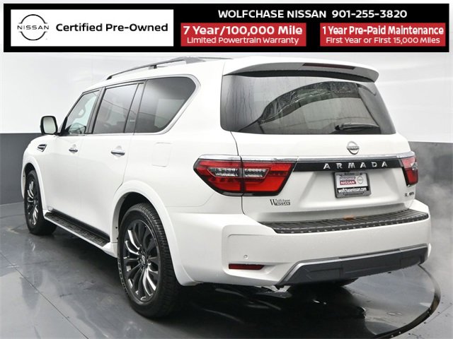 Certified 2024 Nissan Armada Platinum w/ Captain's Chairs Package image 4