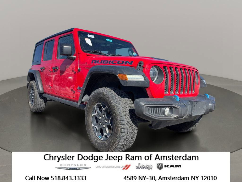 Used 2022 Jeep Wrangler Unlimited Rubicon 4xe image 1