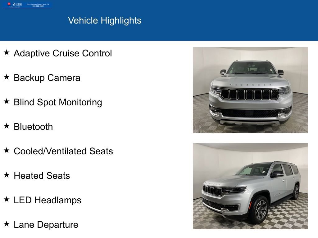 Used 2024 Jeep Wagoneer Series III w/ Flexible Seating Group image 2