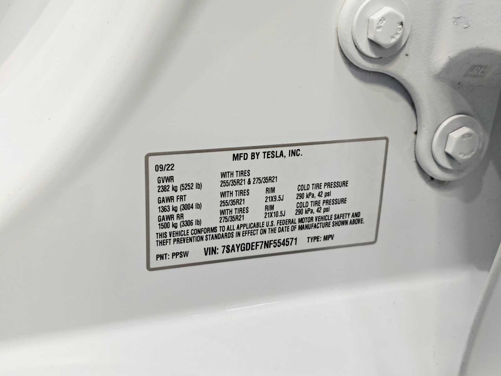 Used 2022 Tesla Model Y Performance AWD/4WD image 30