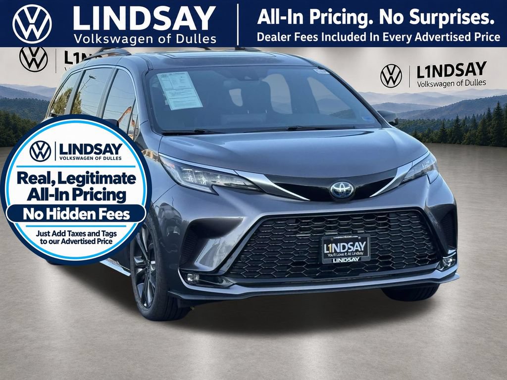 Used 2022 Toyota Sienna XSE w/ XSE Plus Package
