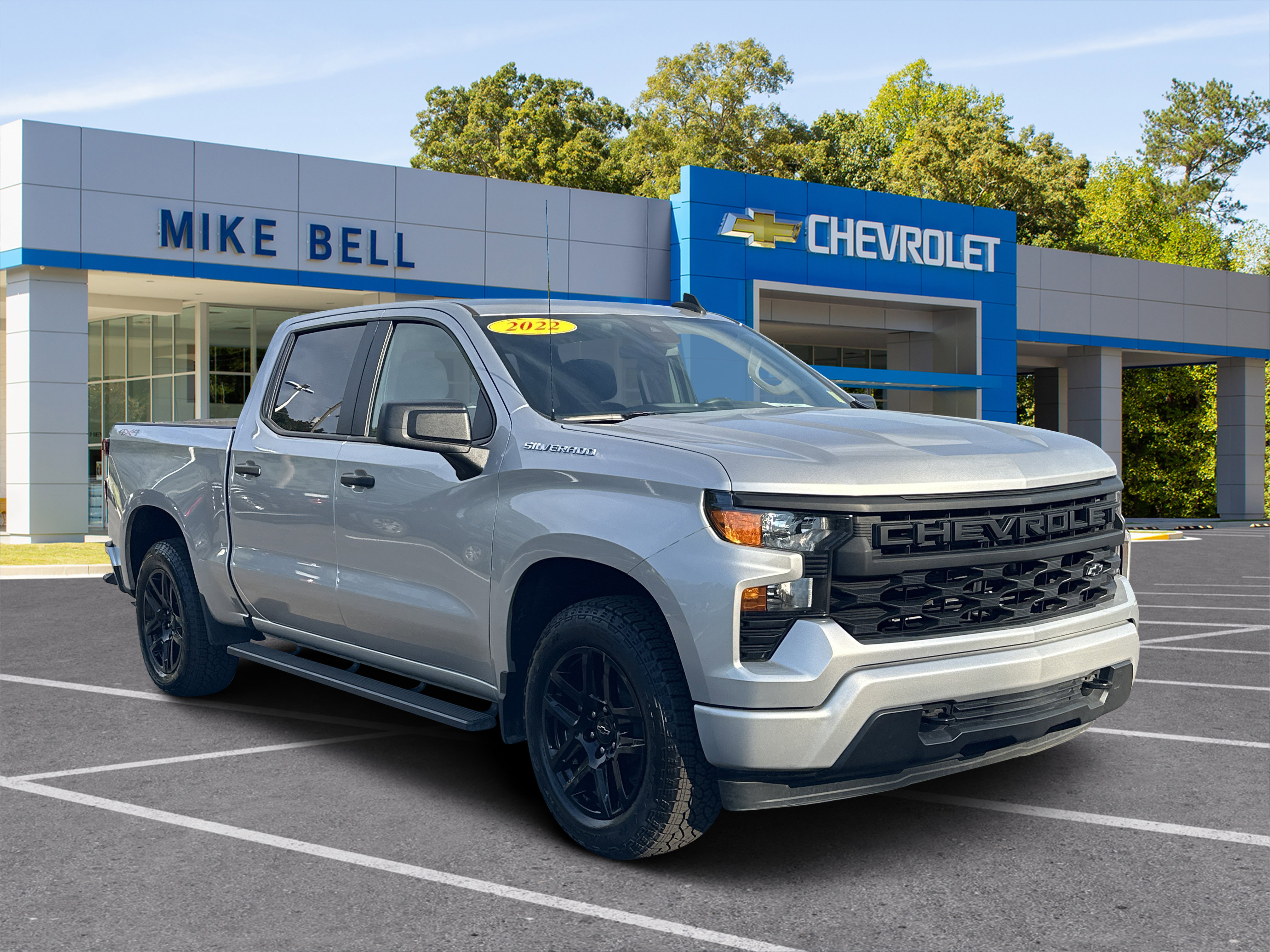 Used 2022 Chevrolet Silverado 1500 Custom w/ LPO, Dark Essentials Package