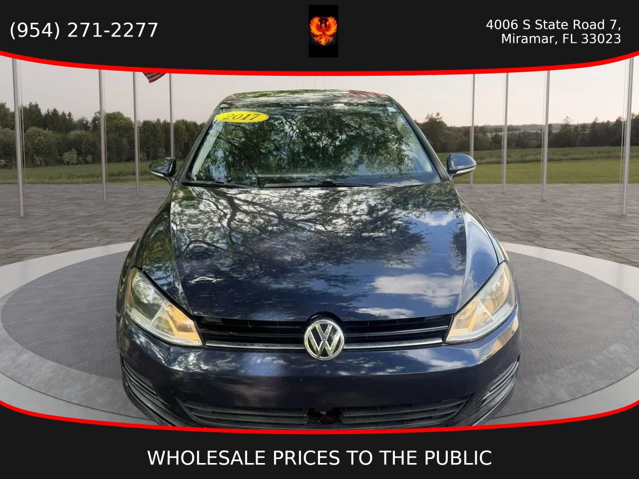 Used 2017 Volkswagen Golf Wolfsburg Edition FWD image 2