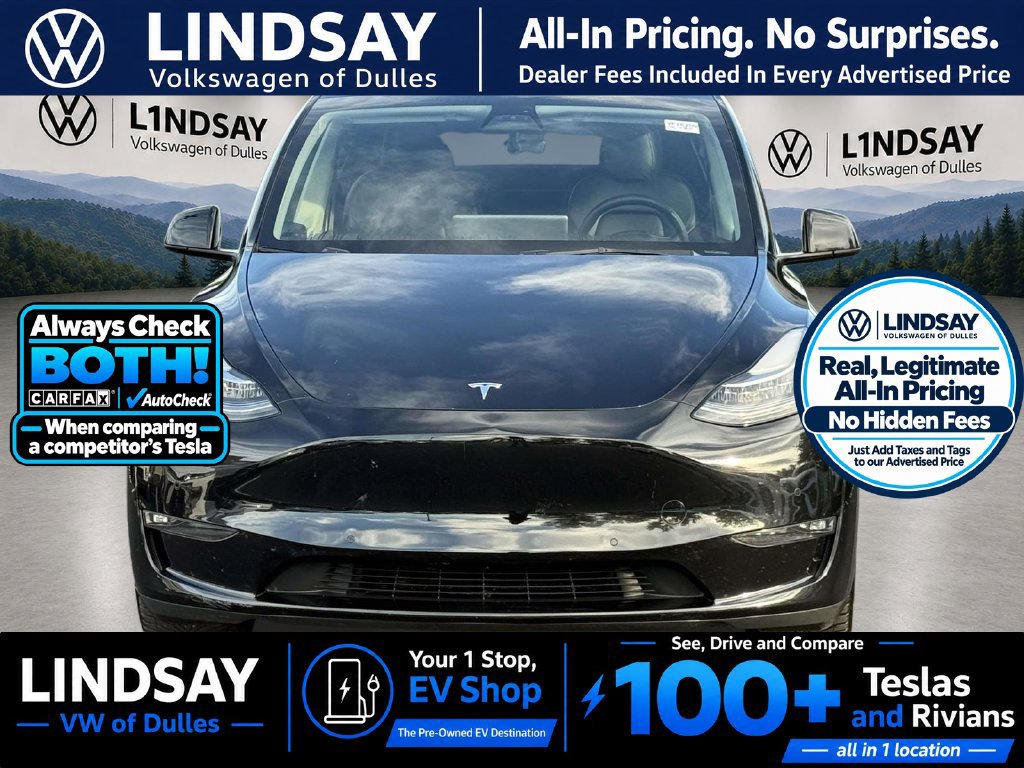 Used 2021 Tesla Model Y Long Range AWD/4WD image 2