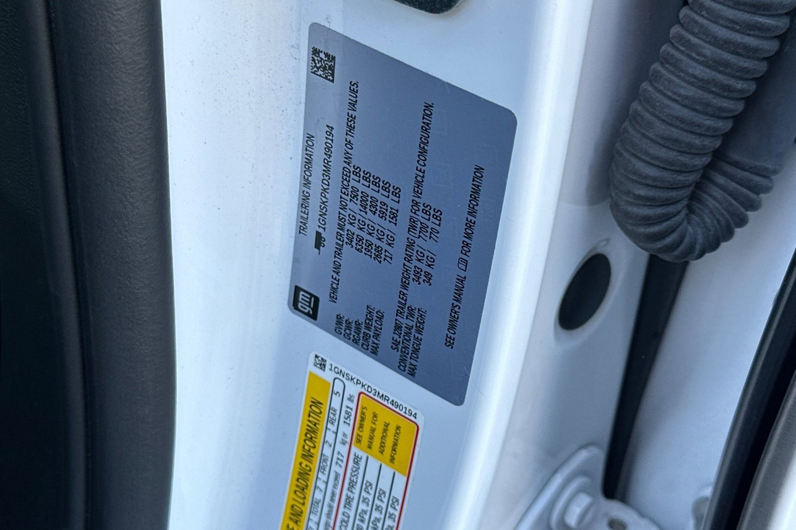 Used 2021 Chevrolet Tahoe Z71 w/ Rear Media and Nav Package image 54