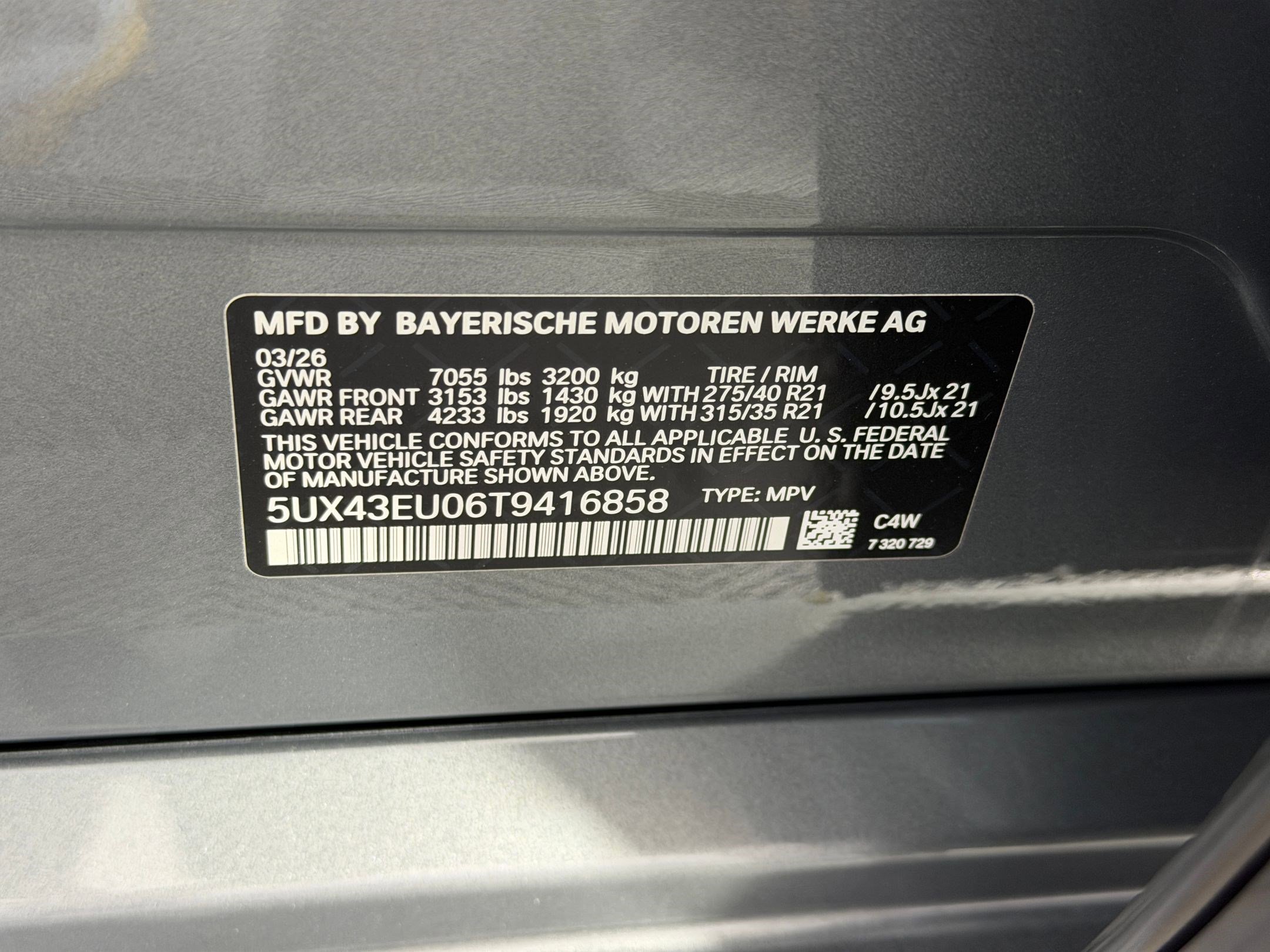 New 2026 BMW X5 xDrive50e w/ Executive Package image 21