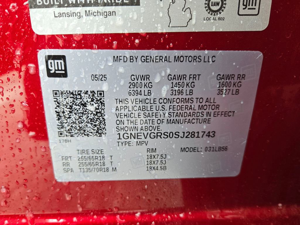 Used 2025 Chevrolet Traverse LT image 33