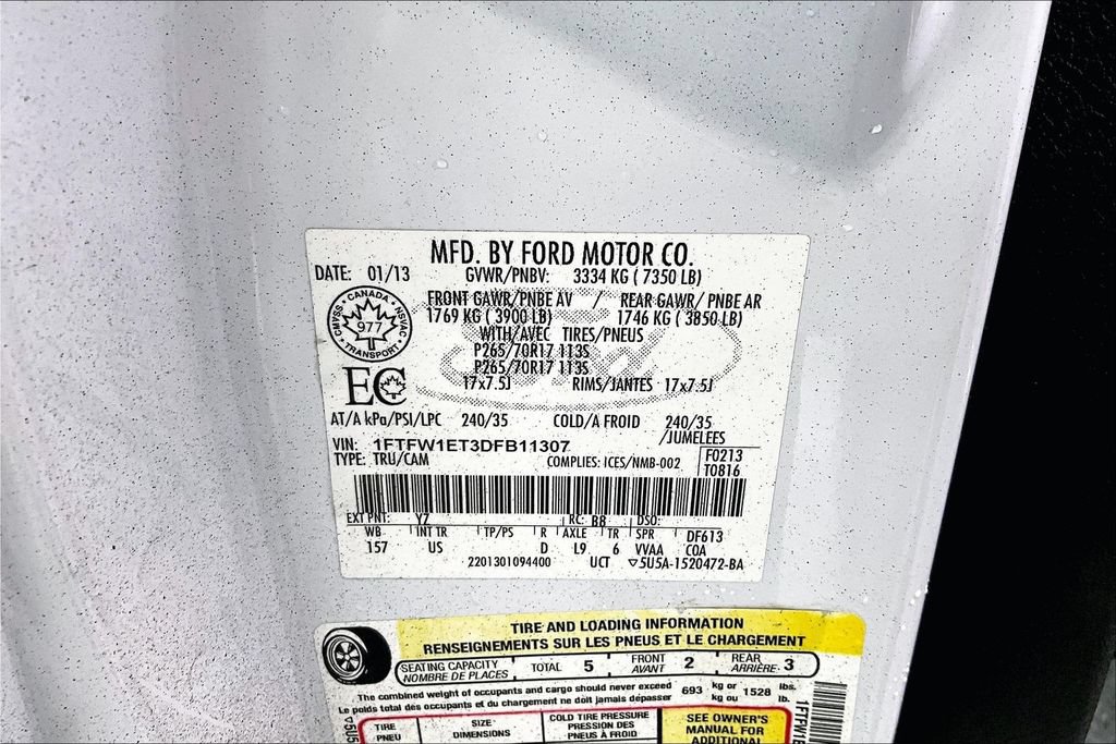 Used 2013 Ford F150 XLT w/ Mid Equipment Group AWD/4WD image 18
