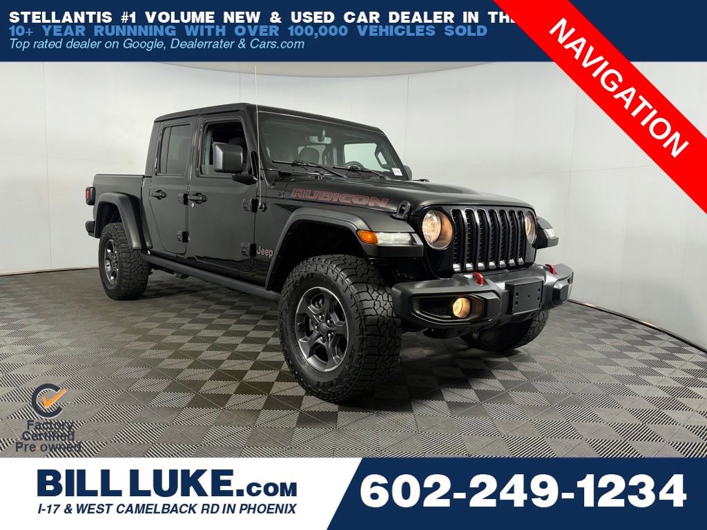 Certified 2023 Jeep Gladiator Rubicon w/ Cold Weather Group image 1
