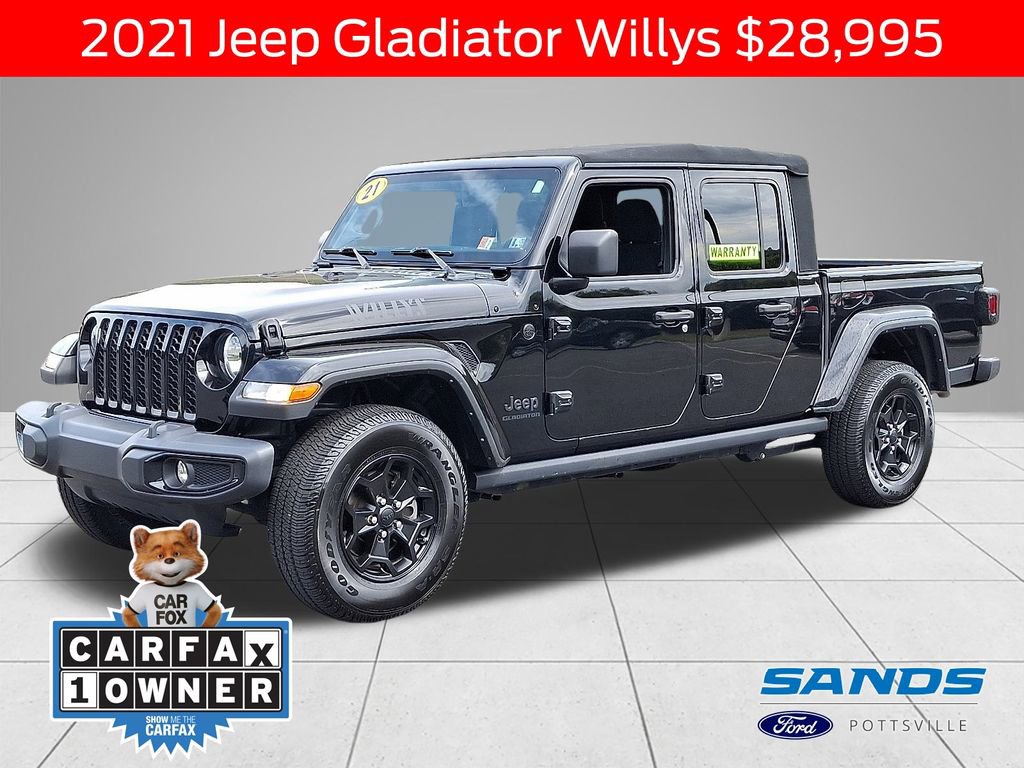 Used 2021 Jeep Gladiator Willys