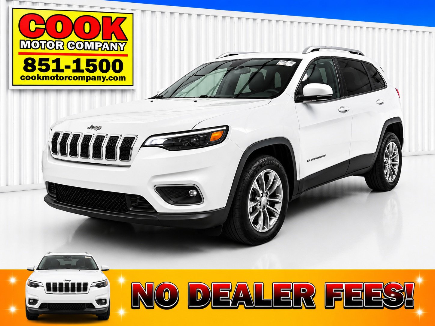 Used 2019 Jeep Cherokee Latitude Plus w/ Trailer Tow Group AWD/4WD image 1