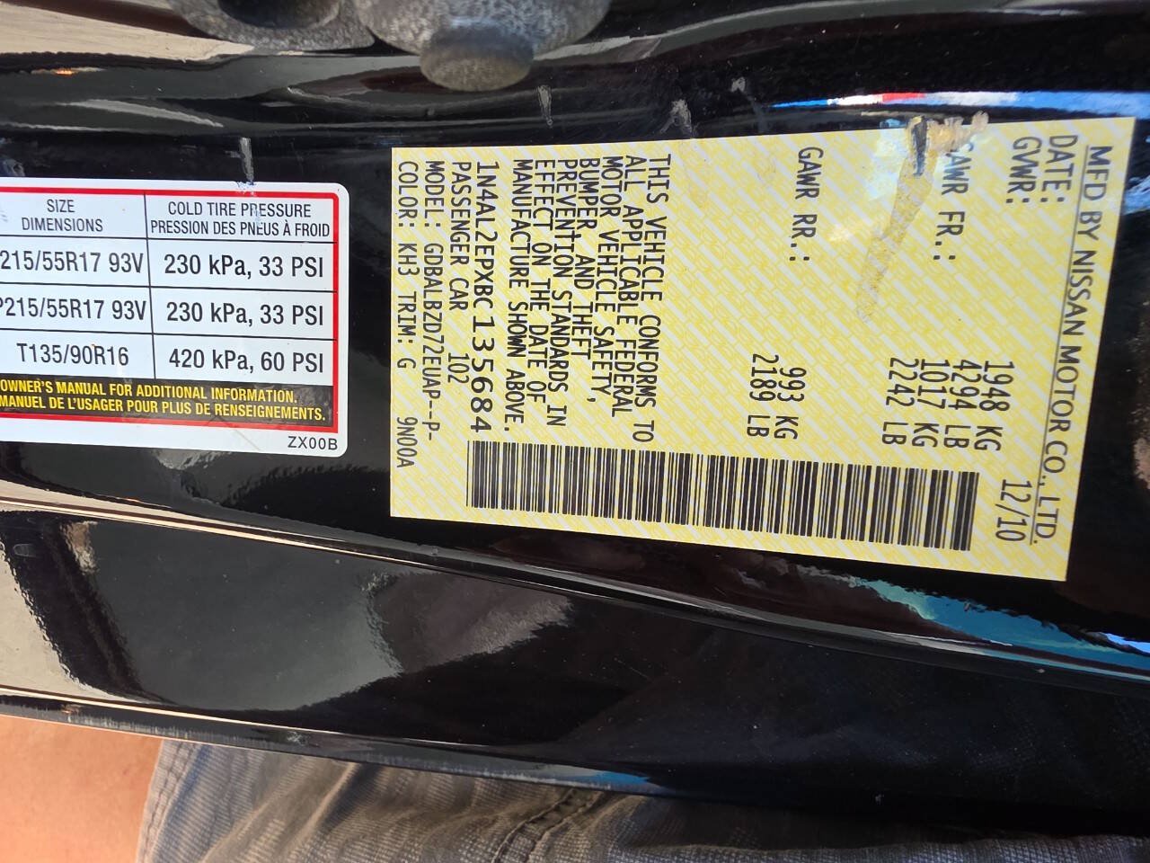 Used 2011 Nissan Altima 2.5 S w/ Convenience Pkg FWD image 26