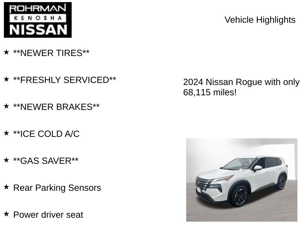 Used 2024 Nissan Rogue SV image 7