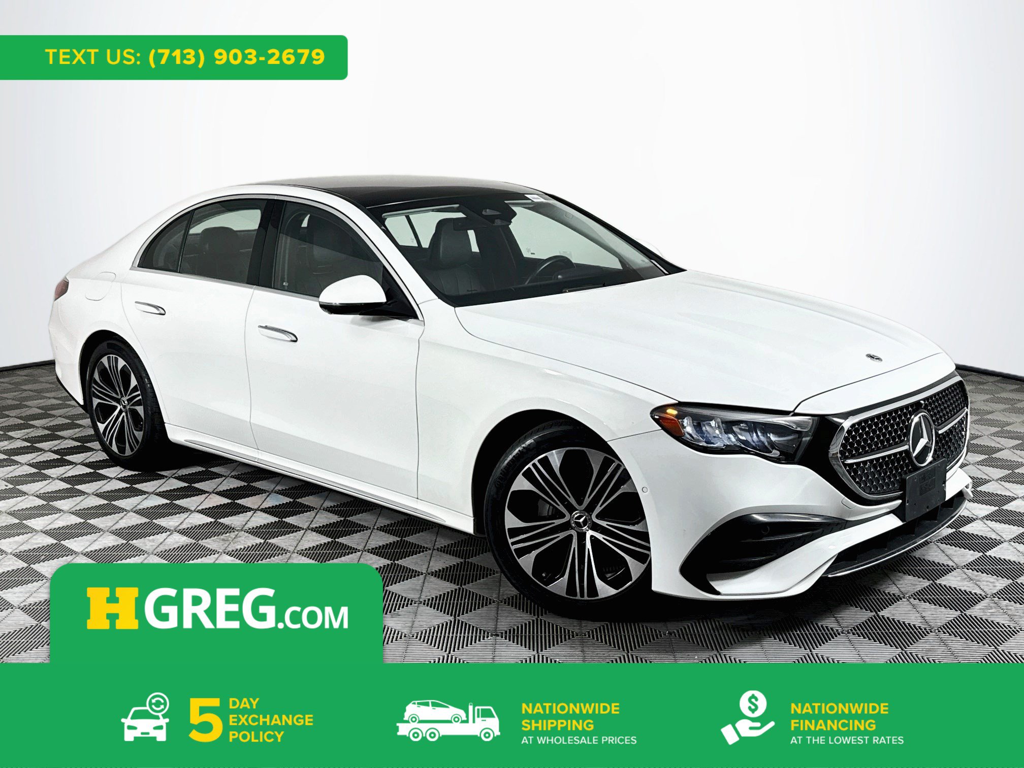 Used 2024 Mercedes-Benz E 350 4MATIC Sedan w/ Winter Package image 1
