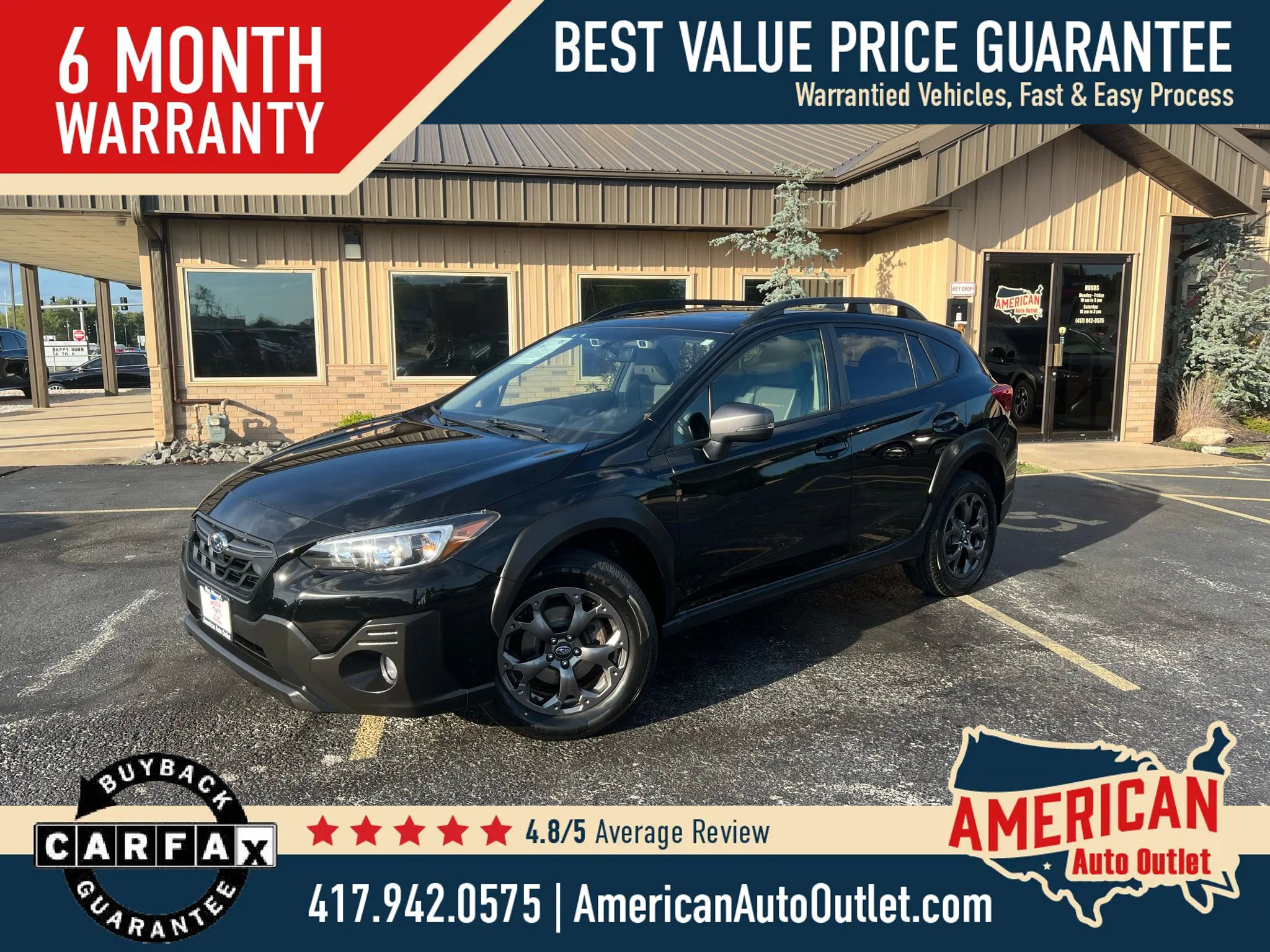 Used 2022 Subaru Crosstrek 2.5i Sport w/ Moonroof Package image 1