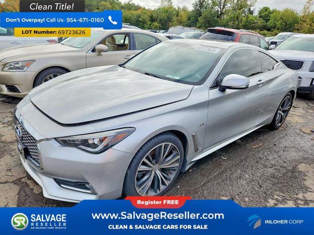 Used 2018 INFINITI Q60 3.0t Luxe