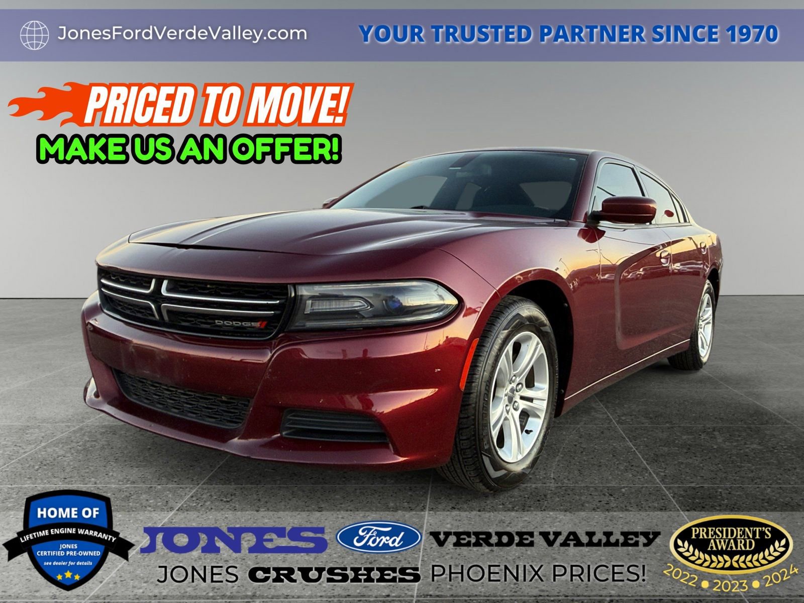 Used 2017 Dodge Charger SE RWD image 1