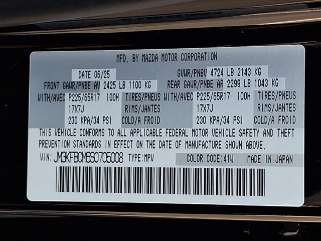 Certified 2025 MAZDA CX-5 AWD 2.5 S w/ Preferred Package image 26