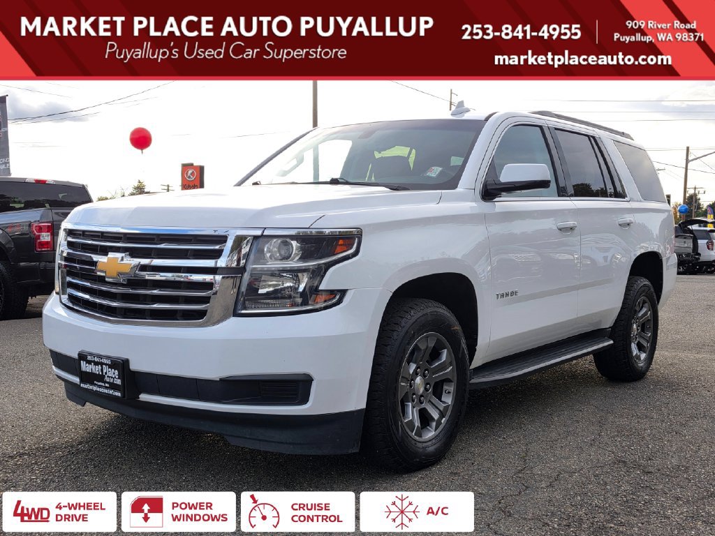 Used 2018 Chevrolet Tahoe LS w/ Skid Plate Package AWD/4WD image 1