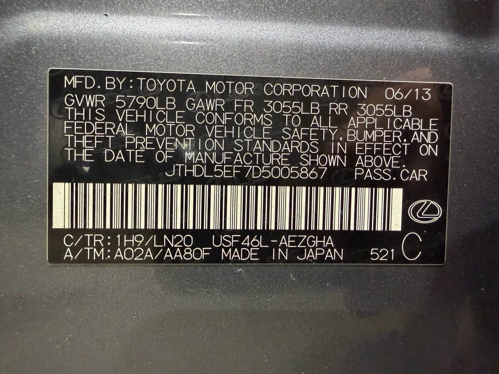 Used 2013 Lexus LS 460 L w/ Preferred Accessory Package AWD/4WD image 21