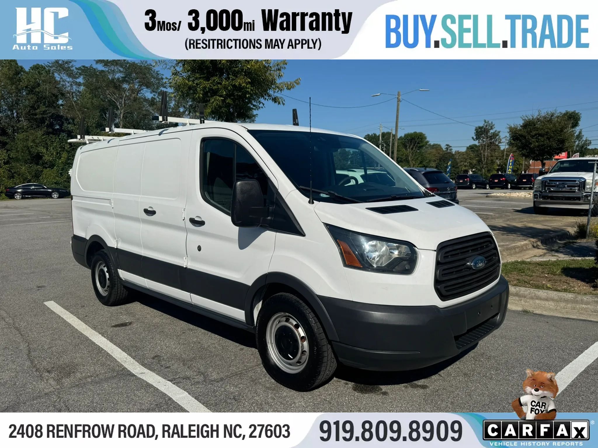 Used 2016 Ford Transit 150 130 Low Roof RWD image 7