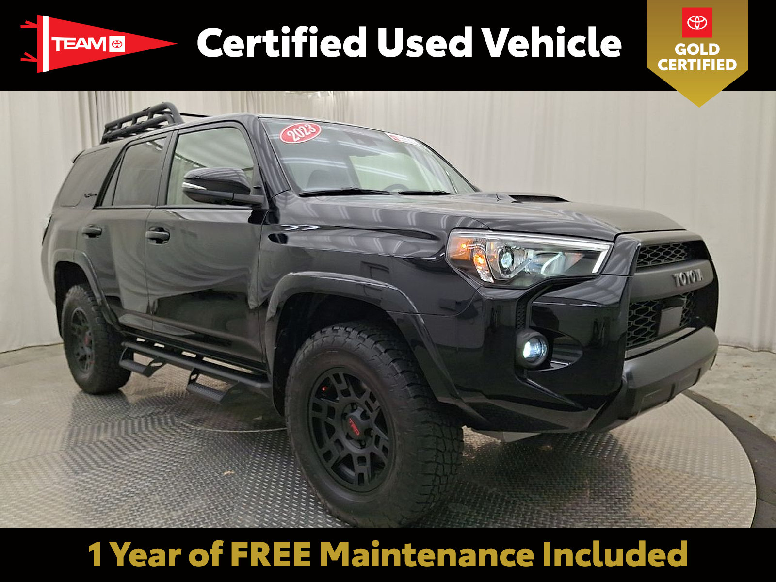 Certified 2023 Toyota 4Runner TRD Pro AWD/4WD image 1