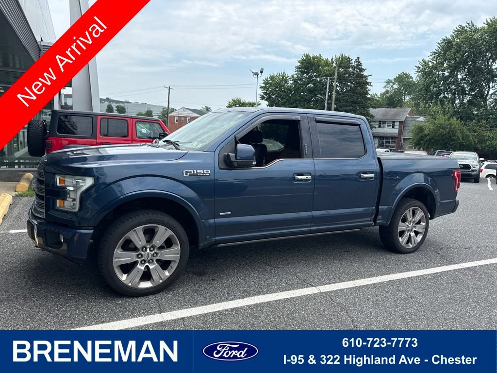 Used 2016 Ford F150 Limited w/ Trailer Tow Package AWD/4WD image 1